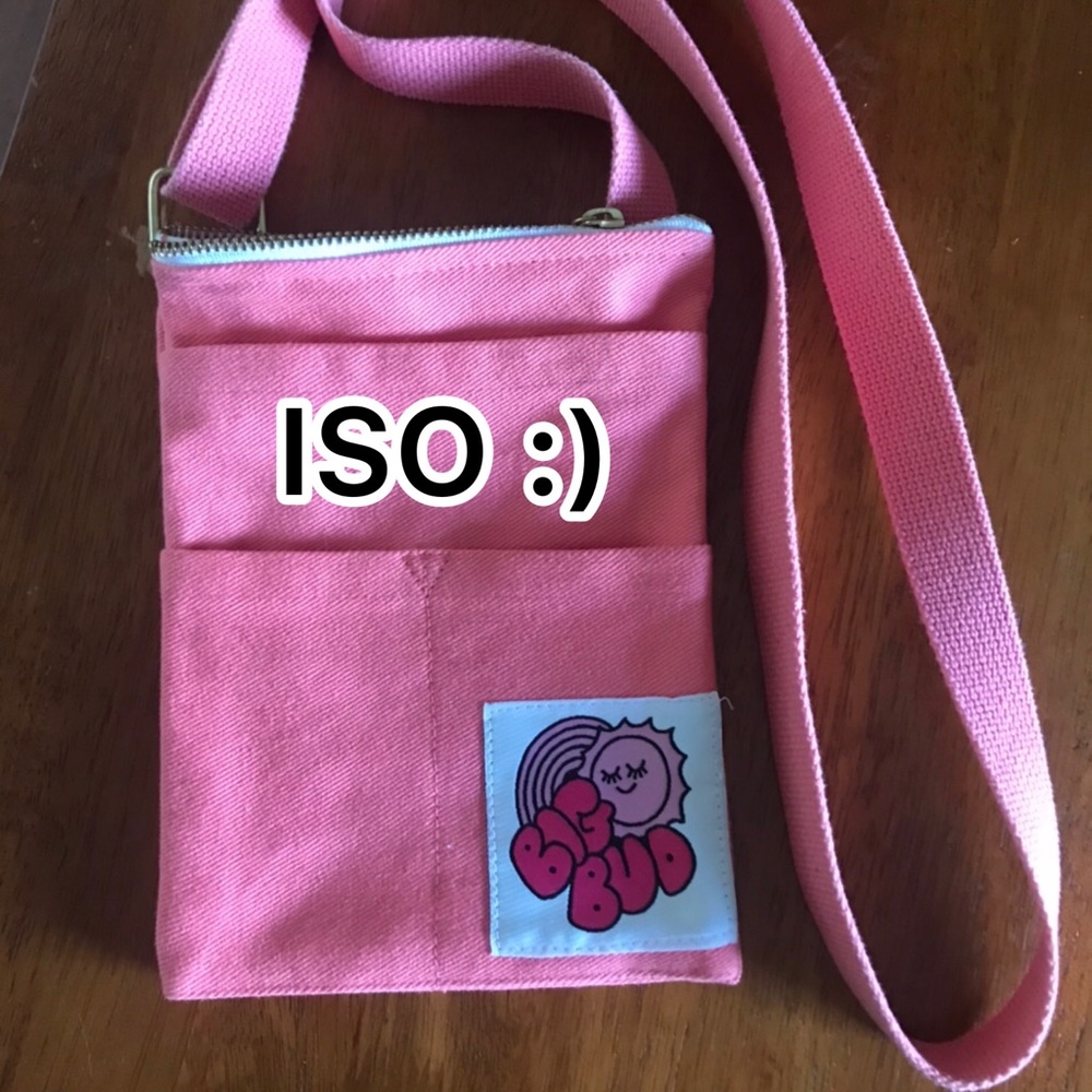 ISO Big Bud Press Crossbody Bag